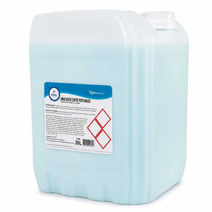 BioBrill Soft Azul – Amaciador de Roupa Profissional Perfumado para Lavandaria 20L