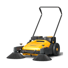 Cleanoor CS90 Varredora Manual Industrial de Pavimentos com Dupla Escova e Depósito 55L