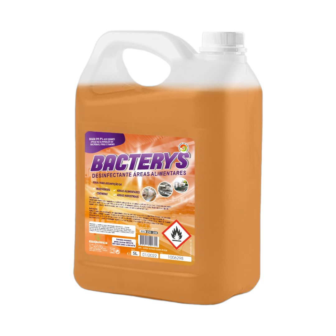 Egiquímica Bacterys – Desinfetante para Áreas Alimentares Pronto a Usar