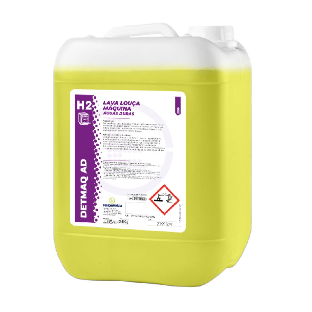 Egiquímica H2 Detmaq AD – Detergente para Máquina de Lavar Louça em Águas Duras