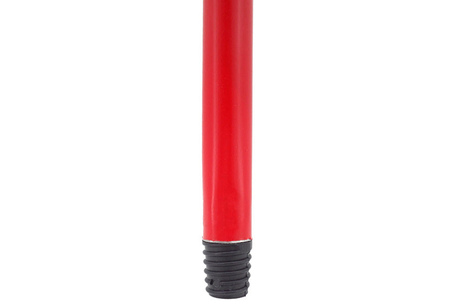 Cabo 140cm Profissional Vermelho – Cabo Metálico Revestido com Rosca Italiana