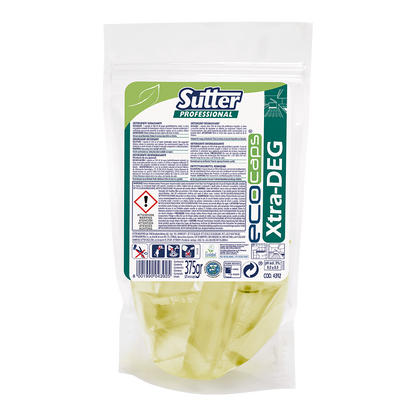 Sutter Xtra-Deg ECOCaps – Detergente Desengordurante para Superfícies e Áreas HACCP