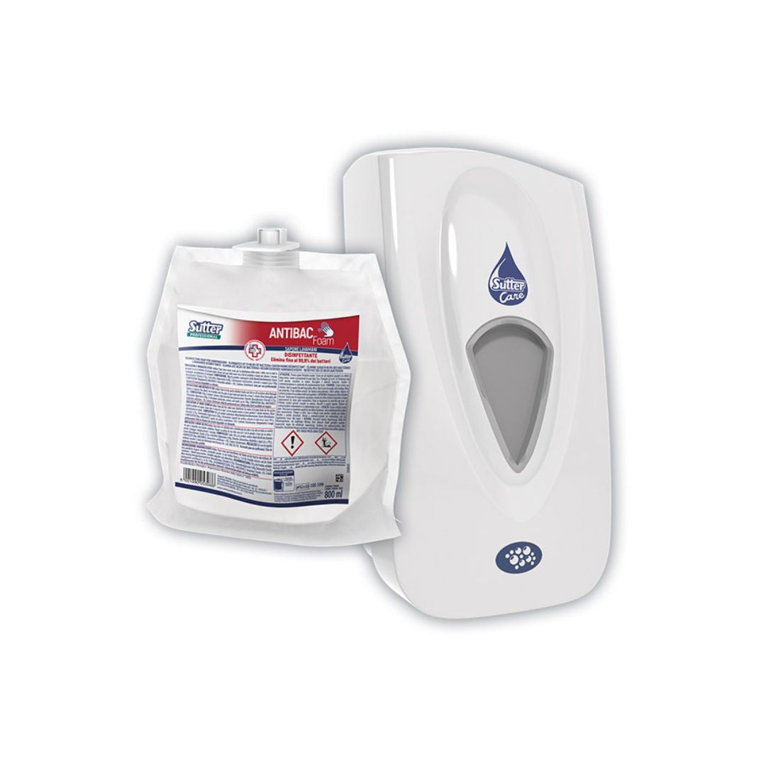 Sutter Antibac Foam - Sabonete desinfetante em creme para higiene das mãos