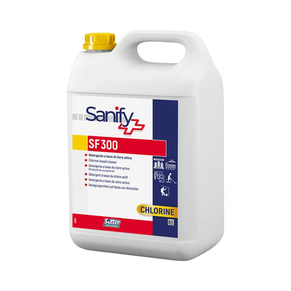 Sutter S.F. 300 - Detergente desinfetante clorado para pavimentos e superfícies alimentares
