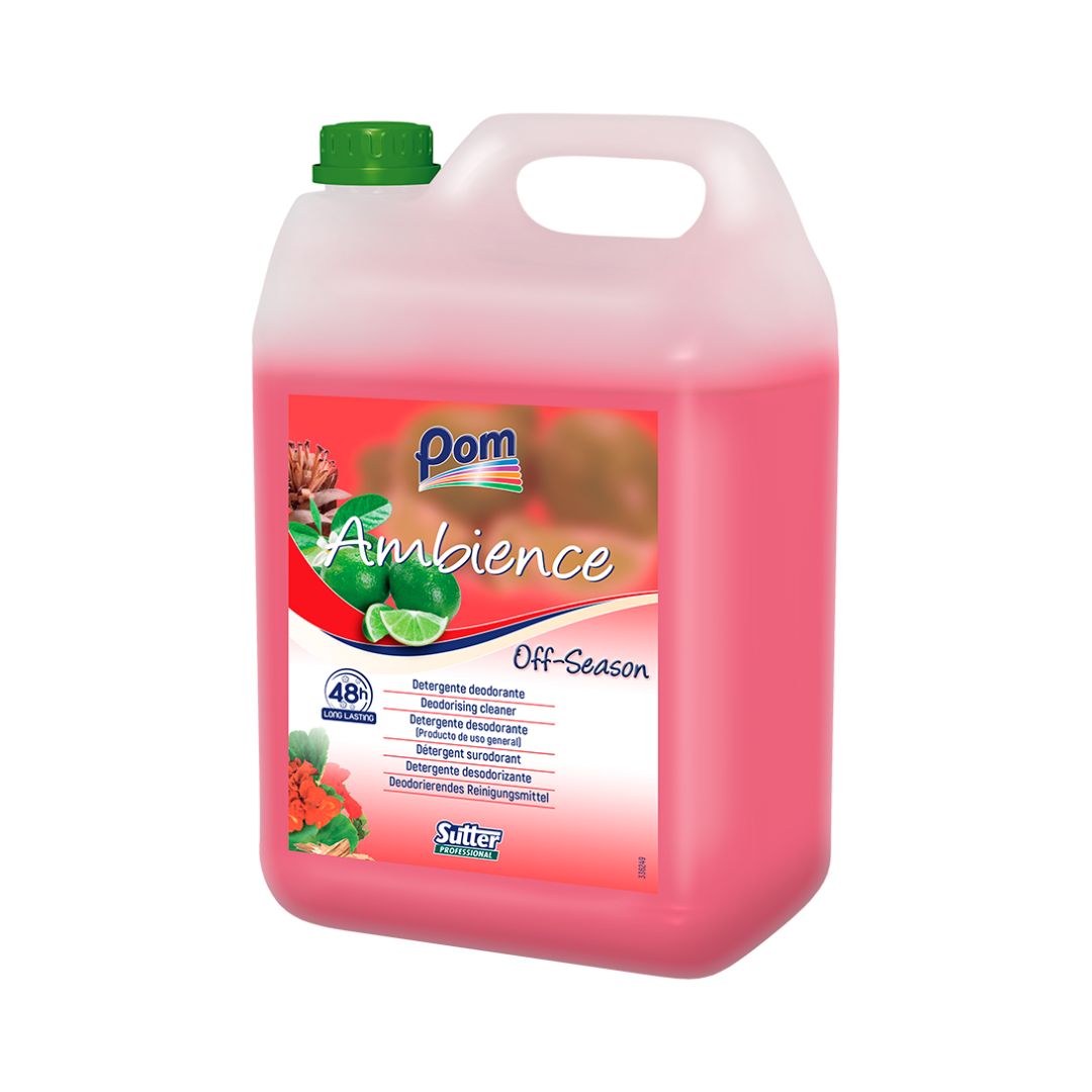Sutter Ambience Off Season - Detergente desodorizante para limpeza de superfícies duras