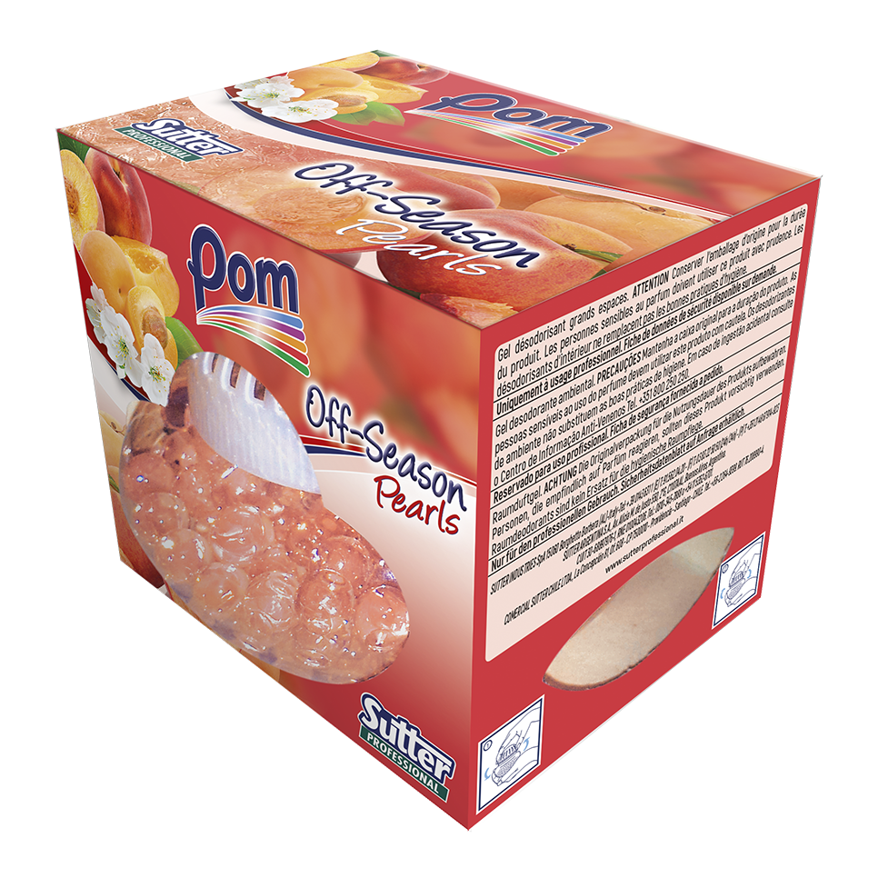 Sutter Off-Season Pearls – Gel Desodorizante Ambiente Frutado Longa Duração 120g