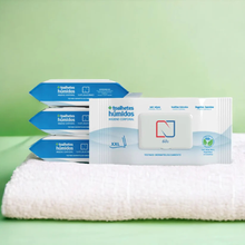 Naturdermo Toalhitas Húmidas em Embalagens de 60 unidades