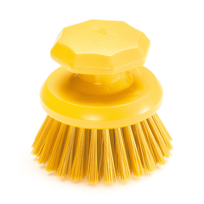 Hedgehog Round Scrub Brush – Escova Manual Profissional Redonda para Limpeza de Recipientes e Superfícies