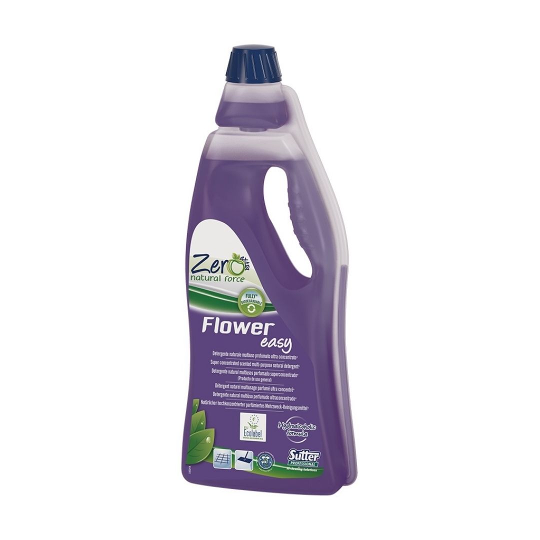 Sutter Flower Easy - Detergente Natural Hidroalcoólico Superconcentrado para Superfícies com Evaporação Rápida