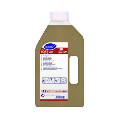 Diversey Suma Grill D9 - Detergente Alcalino Desengordurante para Fornos, Grelhas e Fritadeiras