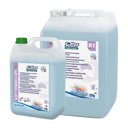 Sutter Soft Power Caps – Amaciador Líquido Microencapsulado para Lavagem de Tecidos