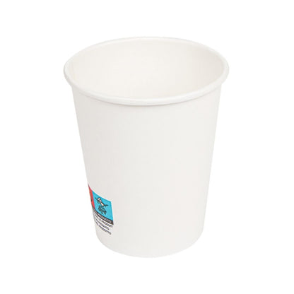 Garcia de Pou Copo de Cartolina Branco 240 ml para Bebidas Quentes