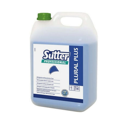 Sutter Plural Plus detergente multiusos concentrado pronto a usar para superfícies laváveis com ação intensiva