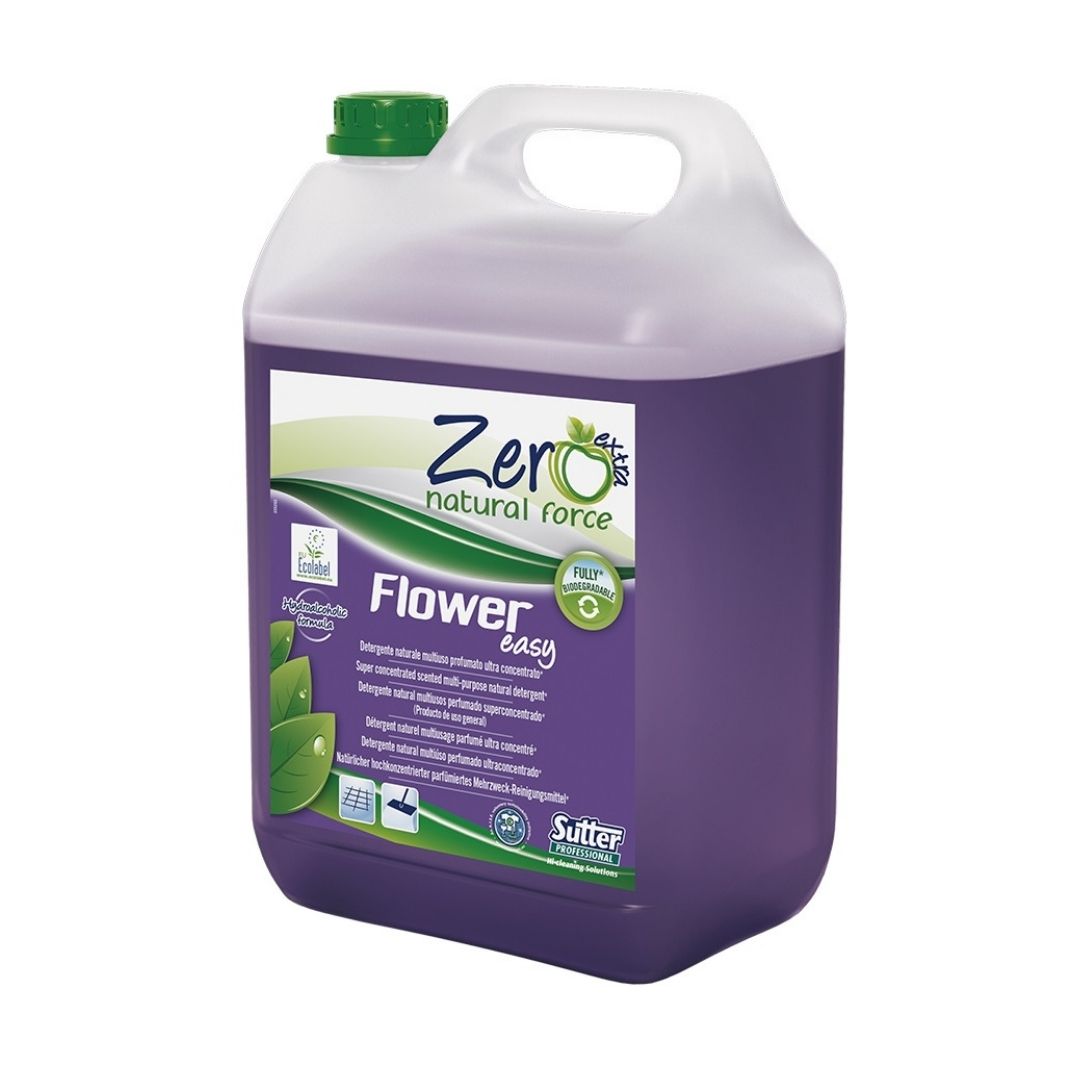 Sutter Flower Easy - Detergente Natural Hidroalcoólico Superconcentrado para Superfícies com Evaporação Rápida