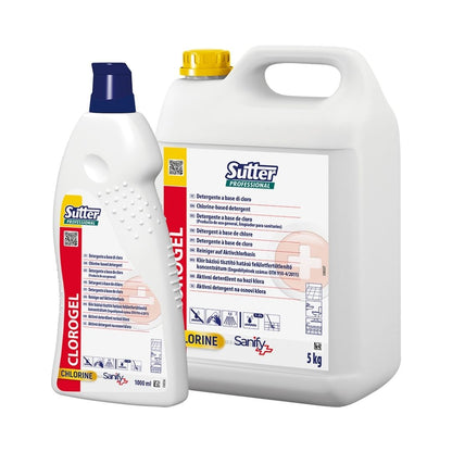 Sutter Clorogel - Detergente Higienizante Clorado para Sanitários e Pavimentos