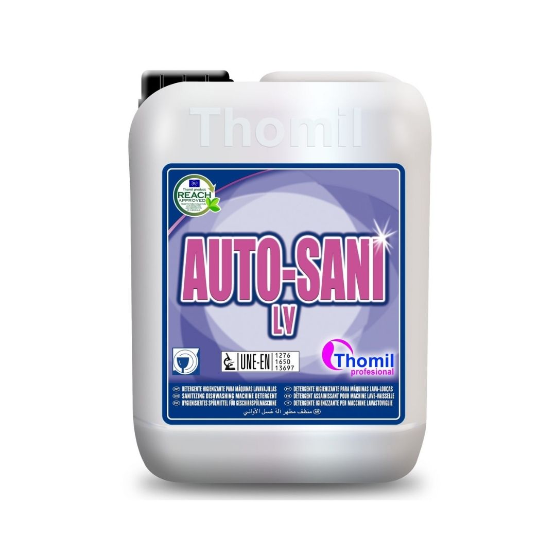 Thomil Auto-Sani LV – Detergente higienizante clorado para máquina lava-louças